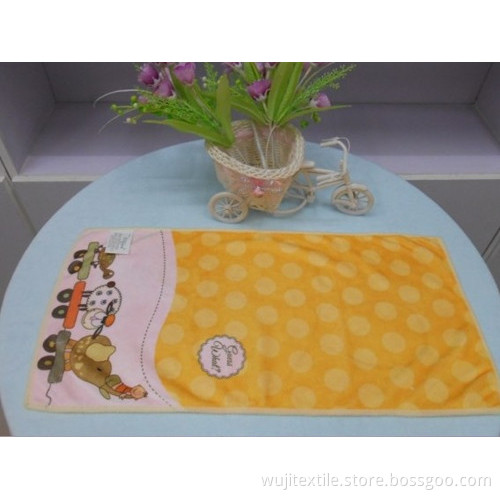 SGS Super Absorbent Microfiber Face Towel for Kids (WJ-CH1542)